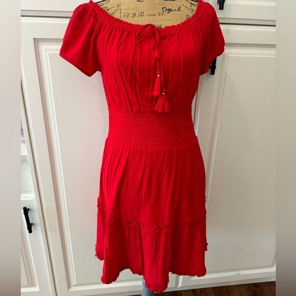 American Eagle red dress size L - Picture 1 of 6